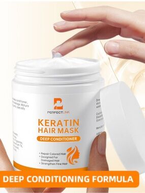 Perfect link keratin hair mask Deep Conditioner Repair Hair 8.45 oz 250 ml New